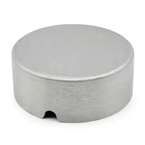OEM Metal Custom Logo Round Shape Portable Ashtray Stainless Steel Cheap Ash Tray