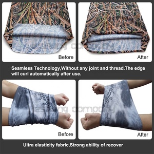 Sciarpa Infinity con stampa personalizzata senza cuciture <span class=keywords><strong>multiuso</strong></span> in poliestere all'ingrosso <span class=keywords><strong>Bandana</strong></span> a tubo con bandiera americana - Product Image 4