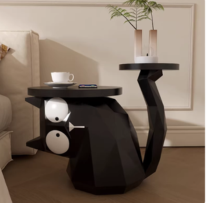 Mesa Multifuncional Creativa: Mesa Auxiliar para Sofá, Mesa Esquinera, Mesa Auxiliar Móvil para Cama, Mesa de Centro para Gatos - Product Image 3