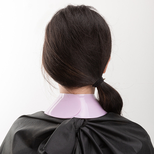 Capa de silicona impermeable para cuello, para estilistas, peluqueros y barberos, para corte y teñido de cabello, accesorios de peluquería - Product Image 4