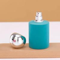 Flacons de parfum en fausse fourrure prêts à l'emploi, 50 ml, en verre transparent avec pompe pulvérisatrice, vides, 100 pièces, rechargeables, en gros