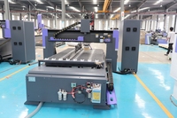 ACCTEK Chine AKM1325C 1300*2500mm CNC Centre d'usinage 1325 Routeur CNC ATC pour le travail du bois avec 8 outils Acctek Servomoteur
