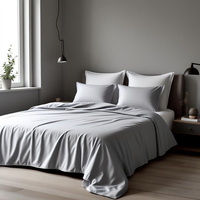 Parure de Lit Brossée Peau de Pêche Ultra Douce Personnalisée en Gros pour Chambre à Coucher