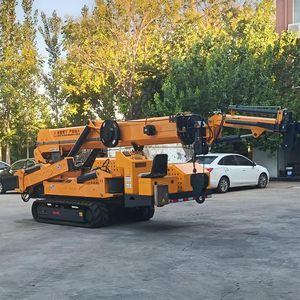 Yeni Tasarım 5 Bölümlü Vinç Kolu Paletli Örümcek Vinç Dar Alan Hidrolik Dizel 19m Kaldırma Yüksek Verimli - Product Image 4