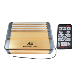 600W sirène sans fil sirène de voiture sirène de véhicule d'urgence ambulance électronique <span class=keywords><strong>pompier</strong></span> sirène amplificateur - Product Image 1