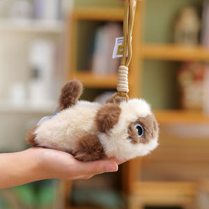 Peluche de Gato Siamés Negro Pequeño y Adorable, Relleno de Algodón PP, Regalo de Cumpleaños, Colgante para Niñas - Product Image 6