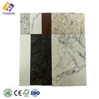 Plaques stratifiées haute pression HPL de qualité supérieure, couleur personnalisée, motif marbre