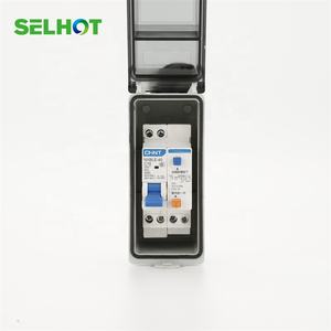 SELHOT Outdoor IP66 pannello di controllo elettrico a giunzione 2 vie ABS PC in plastica impermeabile per lampione stradale superficie ISO - Product Image 5