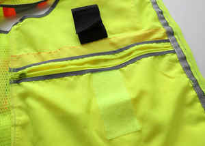 Chaleco de Seguridad Reflectante con Logotipo Personalizado, Certificado ANSI Clase 1 EN 20471, Tallas S-4XL, para Uso en Seguridad y Construcción - Product Image 6