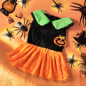 Achetez un costume d'Halloween HLC pour chien et chat, costume de Noël pour chien, tenues comiques pour animaux de compagnie, vêtements de fête pour chaton et chiot - Product Image 6