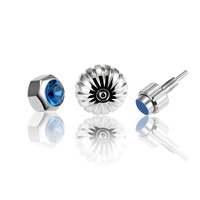 Pièces de rechange pour couronne de montre de plongée universelle en acier inoxydable étanche à haute dureté, personnalisées OEM