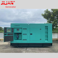 Générateur diesel industriel de 275 kVA 220 kW avec moteur Cummins 6LTAA8.9-G3, groupe électrogène silencieux, générateur d'énergie 250 kVA 200 kW 50 Hz