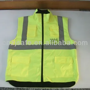 (High) 저 (반사 Safety Jacket/Coat/Vest 와 Polar Fleece