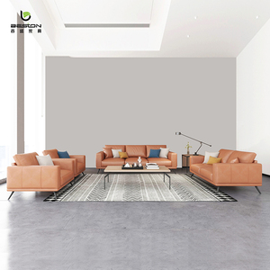 Juegos de sofás de recepción <span class=keywords><strong>baratos</strong></span>, muebles de cuero PU para habitación de oficina, sofá moderno de cuero de dos asientos para la Oficina - Product Image 4