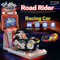 Station d'arcade centre commercial Machine de jeu d'arcade électronique à pièces Road Riders Commercial Fiery Sale