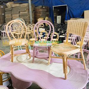 Nuevos artículos, sillas de ratán natural para niños, muebles para niños hechos en Vietnam al por mayor con alta calidad - Product Image 5