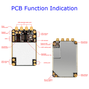 Micro GPS Watch Bracelet Tracker PCB ZX310, Hỗ Trợ ESIM + Màn Hình LCD Hiển Thị + Ăng Ten GPS Bên Ngoài - Product Image 4