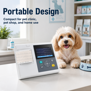 Electrocardiógrafo Veterinario Preciso y Eficiente <span class=keywords><strong>para</strong></span> Perros, <span class=keywords><strong>Gatos</strong></span> y Mascotas Pequeñas con Impresión de Reportes - Product Image 6
