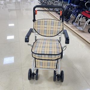 重量歩行者折りたたみ式歩行者大容量ショッピングバッグ歩行者トロリー付きシート - Product Image 3