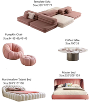 Ensemble complet de meubles de salon de luxe moderne de haute qualité, ensemble de canapés assortis, canapés modernes pour la maison de luxe