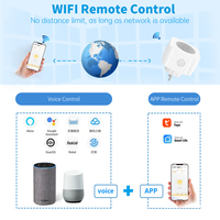 Enchufe Inteligente WiFi 5G de 10A SIXWGH, Enchufe Europeo, Compatible con Tuya Smart Life, Alexa y Google Home Assistant