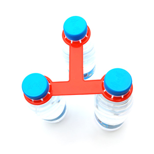 US-HTF28X34 3 gói chai nước xử lý chai nhựa Clip tàu sân bay - Product Image 4