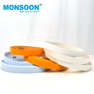 Banda de Borde de PVC Autoadhesiva Ecológica para Puertas de Gabinete - Acabado Mate/Brillante, Grosor de 0.3-3mm, Color Sólido - Product Image 5