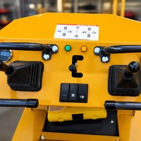 Mini-chargeuse compacte sur chenilles Hanhui 390 avec moteur 25 CV, direction assistée, forte puissance de levage, pour aménagement paysager et location