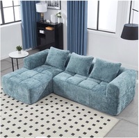 Canapé d'angle compressé moderne et confortable de haute qualité pour salon ou appartement - Vente directe d'usine
