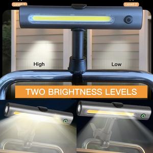 Lampe de gril magnétique pour barbecue extérieur, lampe de gril LED COB rechargeable, rotative et étanche à 360 ° pour plaque chauffante Blackstone - Product Image 6