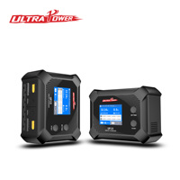 2026 Penjualan Terlaris Ultra Power UP13 Charger Original Pabrik AC100-240V 200W 2*10A Dual Channel 2-8S Charger Daya Tinggi RC Charger