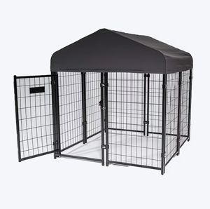 Jaula Metálica para Perros Extra Grande y Resistente de 6 Pies de Alto con Recubrimiento en Polvo para Exteriores, Servicio de Modelado 3D para Uso Residencial - Product Image 3