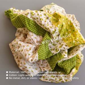 Trapos de Algodón de Alto Rendimiento Reciclados, en Formato de Láminas de Colores, 50 lb por Bolsa, para Limpieza - Product Image 4