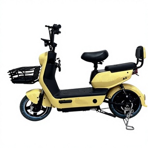 Motocicleta Eléctrica Ligera de 10 Pulgadas con Motor sin Escobillas de 500W, Scooter Eléctrico de Dos Ruedas, Impermeable, con Absorción de Impactos, Alcance de 41-50 km - Product Image 1