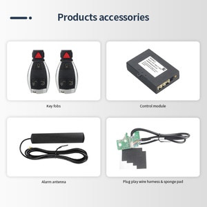 Kit de clé intelligente EASYGUARD à prix de gros usine, compatible avec les véhicules Benz équipés d'un démarrage par clé, avec ajout de 2 télécommandes. - Product Image 2
