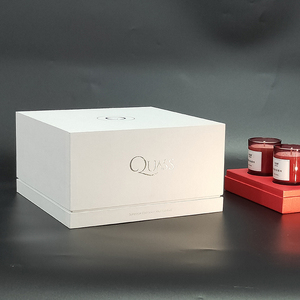 Tùy Chỉnh Thiết Kế Vuông Lớn Sang Trọng Nến Jar Bao Bì Hộp - Product Image 1
