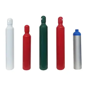 Preiswertes Angebot Hochdruck 2.7 L-50L 200 Bar Argon/Sauerstoff-Industrie gasflasche, Helium-Flaschen gas
