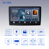 Lecteur audio double DIN 9 pouces pour voiture avec écran tactile, navigation, CarPlay et Android Auto