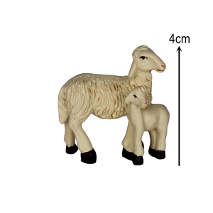 ZICOM Grande et petite scène de la Nativité en polyrésine avec accessoires, figurines de Noël, jouets - Modèle allemand 99999-44107100105 (environ) 4 - Product Image 2