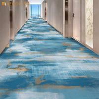 Tapis Axminster sur mesure Tapis Axminster de luxe pour hôtels 5 étoiles Revêtement de sol tissé pour salle de banquet