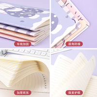 Cuaderno Creativo A5 con Diseño de Líneas de Coche, Bonito Cuaderno de Oficina para Estudiantes, Bloc de Notas Suave