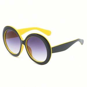 Lunettes de soleil tendance vintage à dégradé 2020 pour femmes, grandes montures, lunettes de soleil rondes surdimensionnées pour femmes - Product Image 5