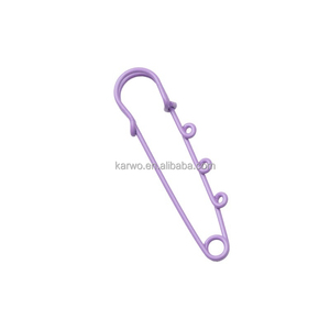 Broche de alfileres de seguridad para ropa Simple de 65mm con 3 bucles - Product Image 6
