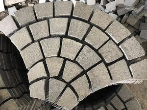 प्राकृतिक आउटडोर पत्थर भूरे पोर्फिरी क्यूब्स पत्थर बाहरी 10x10x5 सेमी क्षेत्र टाइल वर्ग के लिए टाइल बनाते हुए पत्थर आकार - Product Image 5