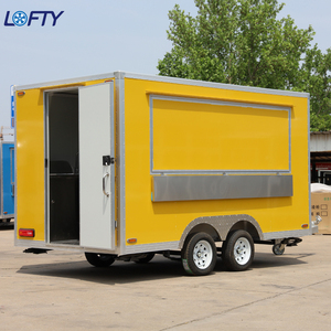 Achat de Food Truck Électrique d'<span class=keywords><strong>Occasion</strong></span> avec Réfrigérateur, Congélateur, Barbecue et <span class=keywords><strong>Remorque</strong></span> Mobile pour la Vente de Glaces - Product Image 1