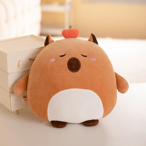 Nouveaux jouets en peluche personnalisés super doux, animaux de <span class=keywords><strong>dessin</strong></span> <span class=keywords><strong>animé</strong></span>, cochon, <span class=keywords><strong>dinosaure</strong></span> et lapin, oreiller moelleux avec rembourrage en coton PP et doublure en maille - Product Image 5