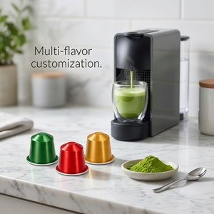 Cápsulas de Matcha Gourmet con Sabores Surtidos, Capacidad de 2g a 8g, Mezcla de Múltiples Sabores, Marca Privada, Empaque Personalizado, Fábrica OEM - Product Image 4