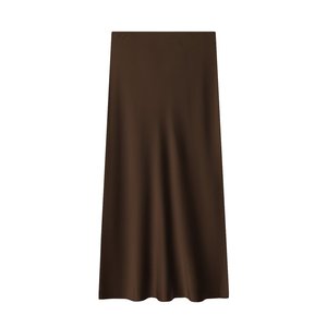 Vêtements pour femmes MYST&ZA, nouvelle collection printemps 2026 : <span class=keywords><strong>jupe</strong></span> <span class=keywords><strong>midi</strong></span> <span class=keywords><strong>droite</strong></span> simple et élégante en satin de soie, texture soyeuse, 8534855 - Product Image 6