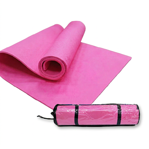 Tapis de yoga en mousse EVA double face de 8 mm certifié UKAS EN71 Jen Yau - Utilisation Pilates, couleur personnalisée, antidérapant, durable, lavable, imperméable - Product Image 1