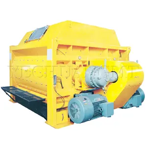 JS Series twin shaft concrete mixer machine with 2000l capacity Model JS2000